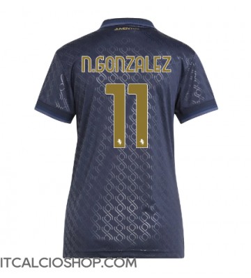 Juventus Nicolas Gonzalez #11 Terza Maglia Femmina 2024-25 Manica Corta